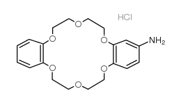4-氢氯化氨基二苯并-18-冠(醚)-6结构式