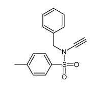 N-benzyl-N-ethynyl-4-methylbenzenesulfonamide Structure