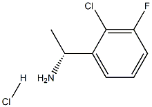 (1R)-1-(2-CHLORO-3-FLUOROPHENYL)ETHYLAMINE HYDROCHLORIDE Structure