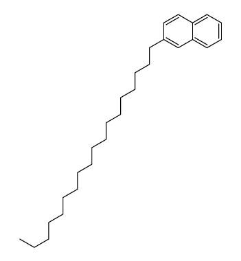2-十八烷基萘结构式