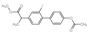 2-(4'-乙酰氧基-2-氟联苯-4-基)-丙酸甲酯图片