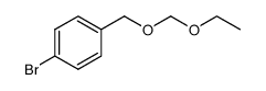 4-bromo-1-[(ethoxymethoxy)methyl]benzene结构式