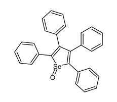 tetraphenylselenophene 1-oxide Structure