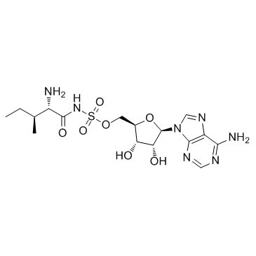 氨酰基tRNA合成酶-IN-1结构式