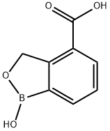 1-羟基-1,3-二氢苯并[C][1,2]氧硼杂环戊烷-4-羧酸结构式