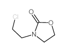 3-(2-氯乙基)-2-噁唑烷酮结构式