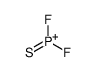 difluoro(sulfanylidene)phosphanium结构式