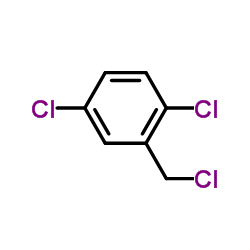 2,5-二氯苯甲基氯结构式