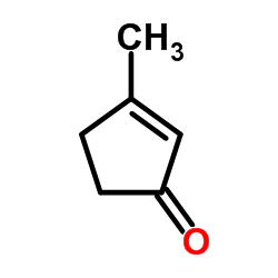 3-甲基-2-环戊烯-1-酮结构式