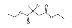 diethyl 2-bromo-2-methylsuccinate结构式
