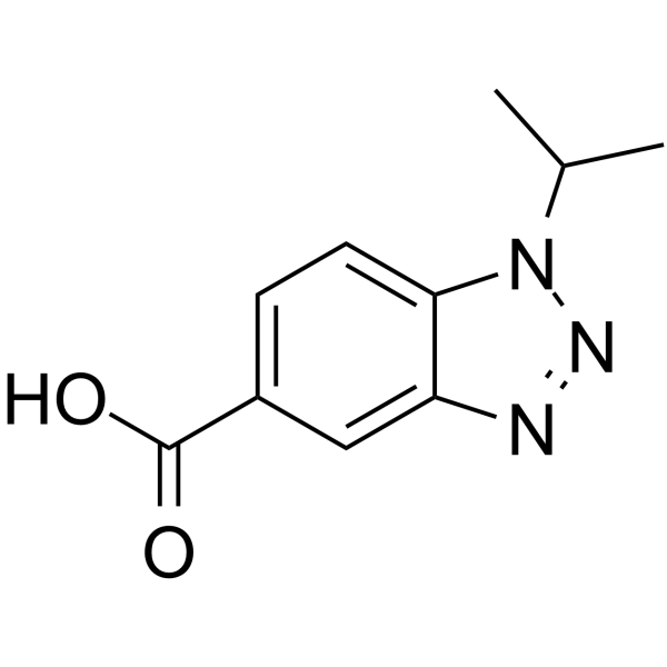1-异丙基1,2,3-苯并三唑-5-羧酸图片