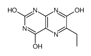 6-Ethyl-2,4,7-pteridinetriol结构式