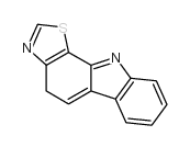 4H-Thiazolo[5,4-a]carbazole(9CI) Structure