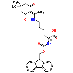 Fmoc-D-Lys(Dde)-OH structure