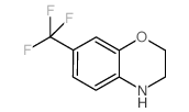 3,4-二氢-7-(三氟甲基)-2H-1,4-苯并噁嗪结构式