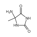 5-amino-5-methylhydantoin结构式