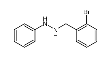 N-phenyl-N'-(o-bromobenzyl)hydrazine结构式