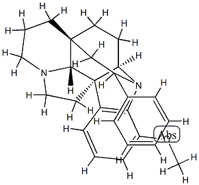 (21S)-17-Methoxy-21-phenyl-1,21-cycloaspidospermidine structure