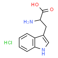DL-Tryptophan, Monohydrochloride structure