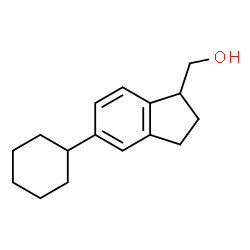 (-)-5-Cyclohexyl-1-indanmethanol Structure