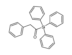 Phenylacetyl-triphenylsilan Structure