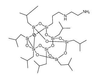 PSS-[3-(2-Aminoethyl)amino]propyl-Heptaisobutyl substituted Structure