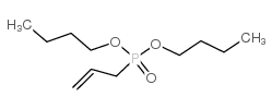 二-N-丁基烯丙基膦酸酯结构式