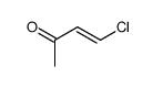 (E)-4-chloro-3-buten-2-one结构式