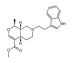 2,3-seco-2,3-dihydroakuammigine Structure
