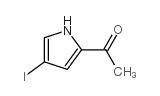 2-乙酰基-4-碘吡咯结构式