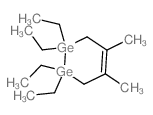 [(Z)-4-(diethyl-λ3-germanyl)-2,3-dimethylbut-2-enyl]-diethylgermanium Structure