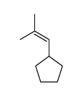 (2-Methyl-1-propenyl)cyclopentane Structure