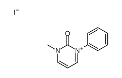 1-methyl-3-phenylpyrimidin-1-ium-2-one,iodide Structure