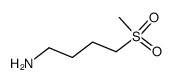 4-methanesulfonyl-butylamine Structure