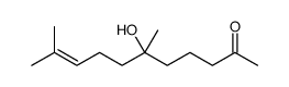 6-hydroxy-6,10-dimethylundec-9-en-2-one Structure
