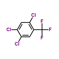 1,2,4-Trichloro-5-(trifluoromethyl)benzene structure