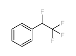 1-Phenyl-1,2,2,2-tetrafluoroethane, (1,2,2,2-Tetrafluoroethyl)benzene Structure