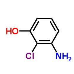 3-氨基-2-氯苯酚结构式