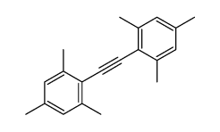 1,3,5-trimethyl-2-[2-(2,4,6-trimethylphenyl)ethynyl]benzene结构式