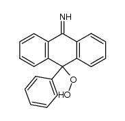 10-hydroperoxy-10-phenyl-anthrone-imine结构式