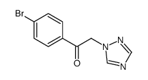 1-(4-bromophenyl)-2-(1,2,4-triazol-1-yl)ethanone结构式