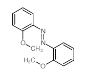 bis(2-methoxyphenyl)diazene Structure