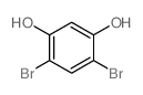 4,6-Dibromo-1,3-benzenediol Structure
