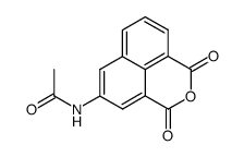 3-acetylaminonaphthalene-1,8-dicarboxylic anhydride Structure