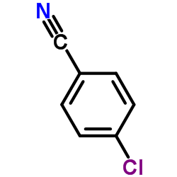 4-Chlorobenzonitrile Structure