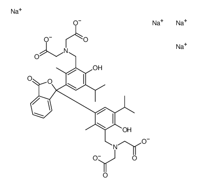 百里香酚酞络合剂结构式