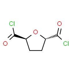 threo-Hexaroyl dichloride, 2,5-anhydro-3,4-dideoxy- (9CI)结构式