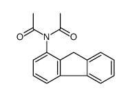 N-acetyl-N-(9H-fluoren-1-yl)acetamide Structure