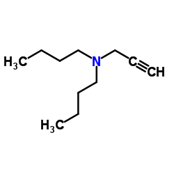3-Dibutylamino-1-propyne Structure