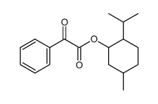 (-)-menthyl phenylglyoxylate Structure